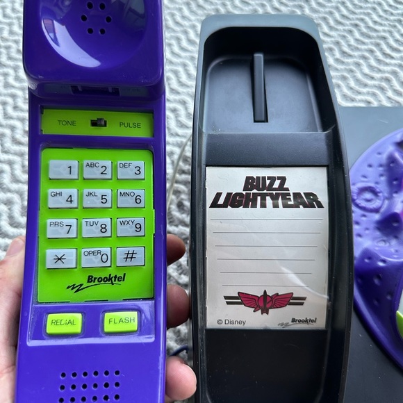 1996 Toy Story Buzz LightYear Disney Telephone - Picture 2 of 10